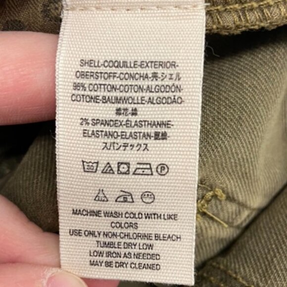 Nwt Free People Antique Brass Brown Mini Skirt Lennox Size 24 or‎ XS Bohemian - Picture 4 of 9